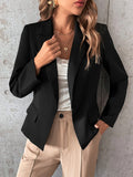  | Shein Lapel Neck Single Button Blazer | Blazer | Shein | OneHub