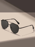 SHEIN Top Bar Fashion Glasses