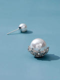  | Shein Faux Pearl Decor Earring Jackets | Earrings | Shein | OneHub