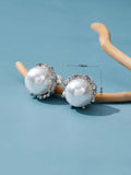  | Shein Faux Pearl Decor Earring Jackets | Earrings | Shein | OneHub