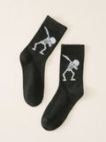  | Shein Skeleton Pattern Crew Socks | Socks | Shein | OneHub