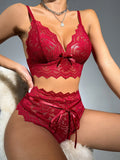  | Shein Bow Front Lace Lingerie Set | Lingerie | Shein | OneHub