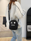 SHEIN Mini Cartoon Graphic Crossbody Bag