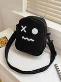 SHEIN Mini Cartoon Graphic Crossbody Bag