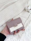  | SHEIN Two Tone Fold Small Wallet | Wallet | Shein | OneHub