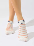  | Shein 2pairs Cartoon Cat & Striped Pattern Ankle Socks | Socks | Shein | OneHub