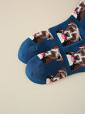  | Shein Dog Pattern Crew Socks | Socks | Shein | OneHub