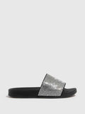  | SHEIN CUCCOO Trending Rhinestone Decor Single Band Slides | Sandal | Shein | OneHub