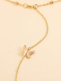  | SHEIN 1pc Fashionable Butterfly Charm Back Necklace For Women For Daily Decoration |  | Shein | OneHub