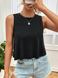 SHEIN EZwear Solid Tank Top