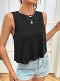 SHEIN EZwear Solid Tank Top