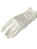  | SHEIN 1pair Women's French Vintage Style White Pearl Gloves, Thin Section Sunscreen Party Satin Gloves For Women | Gloves | Shein | OneHub