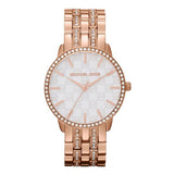  | Michael Kors Lady Nini Logo Rose Gold Stainless Steel Rose Gold Dial Quartz Watch for Ladies - MK-3183 | Watches | Michael Kors | OneHub