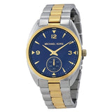  | Michael Kors Callie Two-tone Stainless Steel Blue Dial Chronograph Quartz Unisex Watch - MK-3343 | Watches | Michael Kors | OneHub