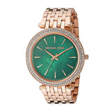  | Michael Kors Darci Rose Gold Stainless Steel Green Dial Quartz Watch for Ladies - MK-3552 | Watches | Michael Kors | OneHub