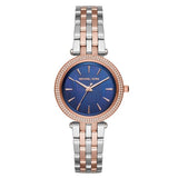  | Michael Kors Mini Darci Two-tone Stainless Steel Blue Dial Quartz Watch for Ladies - MK-3651 | Watches | Michael Kors | OneHub