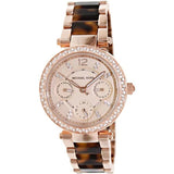  | Michael Kors Parker Two-tone Stainless Steel Rose Gold Dial Quartz Watch for Ladies - MK5841 | Watches | Michael Kors | OneHub