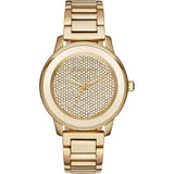  | Michael Kors Kinley Gold Stainless Steel Crystal Pave Dial Quartz Watch for Ladies - MK6209 | Watches | Michael Kors | OneHub