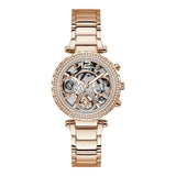  | Guess Solstice Rose Gold Stainless Steel Rose Gold Dial Chronograph Quartz Watch for Ladies - GW0403L3 | Watches | Guess | OneHub