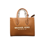  | Michael Kors Mirella Shopper Crossbody Leather Bag in Luggage - 35S2G7ZC5L | Handbags | Michael Kors | OneHub