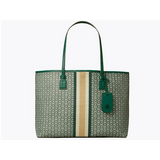  | Tory Burch Gemini Link Canvas Tote Malchite link -TB53303 | Handbags | Tory Burch | OneHub