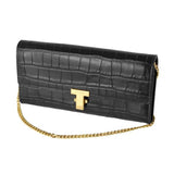  | Tory Burch Juliette Embossed Slim Wall Black -TB84758 | Handbags | Tory Burch | OneHub