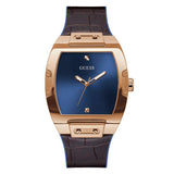  | Guess Phoenix Black Silicone Strap Blue Dial Quartz Watch for Gents - GW0386G2 | Watches | Guess | OneHub