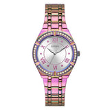  | Guess Cosmo Purple Stainless Steel Silver Dial Quartz Watch for Ladies - GW0033L6 | Watches | Guess | OneHub