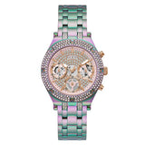  | Guess Heiress Iridescent Stainless Steel Pink Dial Quartz Watch for Ladies - GW0440L3 | Watches | Guess | OneHub