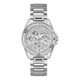  | Guess Queen Silver Stainless Steel Silver Dial Quartz Watch for Ladies - GW0464L1 | Watches | Guess | OneHub