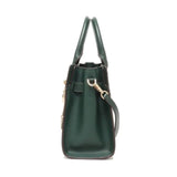  | Michael Kors Hamilton Small Leather Satchel Shoulder Bag In RacIng Green - 35T1GHMS1L | Handbags | Michael Kors | OneHub