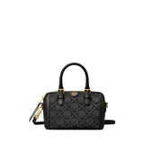  | Tory Burch Petite T Monogram Jacquard Barrel Bag In Black - 152131 | Handbags | Tory Burch | OneHub