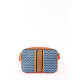 Guess RaInee Crossbody Camera Bag In Blue Orange