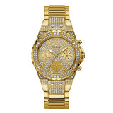  | Guess Aphrodite Gold Stainless Steel Gold Dial Chronograph Quartz Watch for Ladies - GW0037L2 | Watches | Guess | OneHub