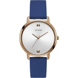  | Guess Nova Blue Silicone Strap White Dial Quartz Watch for Ladies - GW0004L2 | Watches | Guess | OneHub