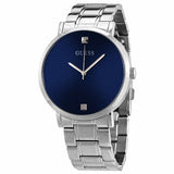  | Guess Supernova Silver Stainless Steel Blue Dial Quartz Watch for Gents - GW0010G1 | Watches | Guess | OneHub