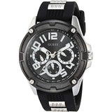  | Guess Delta Black Silicone Strap Black Dial Quartz Watch for Gents - GW0051G1 | Watches | Guess | OneHub