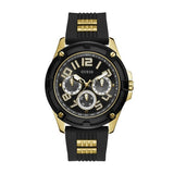  | Guess Delta Black Silicone Strap Black Dial Quartz Watch for Gents - GW0051G2 | Watches | Guess | OneHub