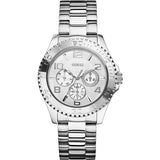  | Guess BFF Multifunction Silver Stainless Steel Silver Dial Quartz Watch for Ladies - W0231L1 | Watches | Guess | OneHub