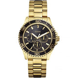  | Guess BFF Multifunction Gold Stainless Steel Black Dial Quartz Watch for Ladies - W0231L3 | Watches | Guess | OneHub