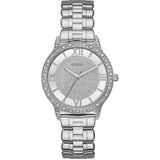  | Guess Ethereal Silver Stainless Steel Silver Dial Quartz Watch for Ladies - W1013L1 | Watches | Guess | OneHub