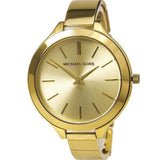  | Michael Kors Slim Runway Gold Stainless Steel Gold Dial Quartz Watch for Ladies - MK-3275 | Watches | Michael Kors | OneHub