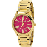  | Michael Kors Hartman Gold Stainless Steel Pink Dial Quartz Watch for Ladies - MK-3520 | Watches | Michael Kors | OneHub