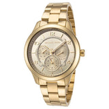  | Michael Kors Runway Gold Stainless Steel Gold Dial Quartz Watch for Ladies - MK-6588 | Watches | Michael Kors | OneHub