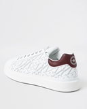 River Island Wedge Monogram Trainers