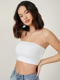  | SHEIN BASICS 2 Pack Crop Tube Top | Top | Shein | OneHub