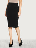  | Shein Elasticized High-Rise Pencil Skirt | Skirt | Shein | OneHub