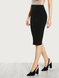  | Shein Elasticized High-Rise Pencil Skirt | Skirt | Shein | OneHub