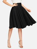  | Shein High Rise Wide Waistband Circle Skirt | Skirt | Shein | OneHub