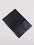 Shein Minimalist Croc Embossed Passport Case